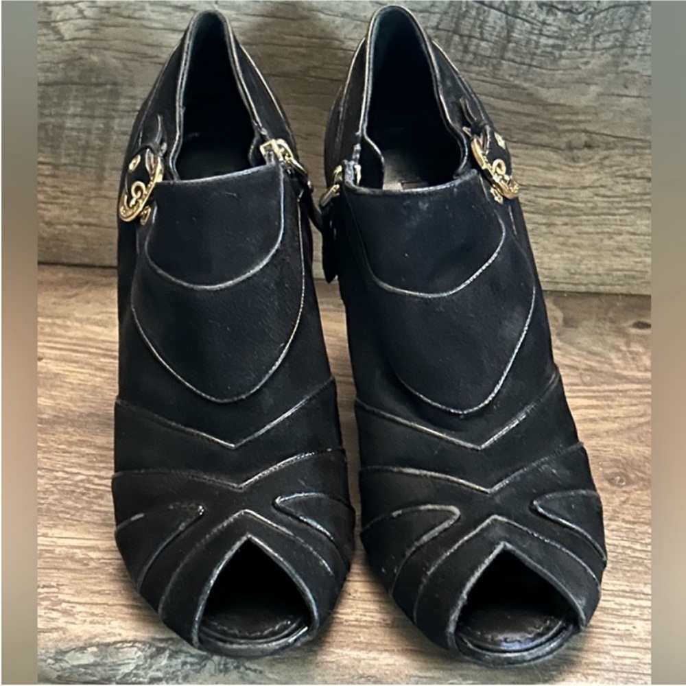 Louis Vuitton Black Heeled Boots - Picture 4 of 16